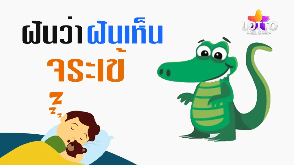 ฝันเห็นจระเข้