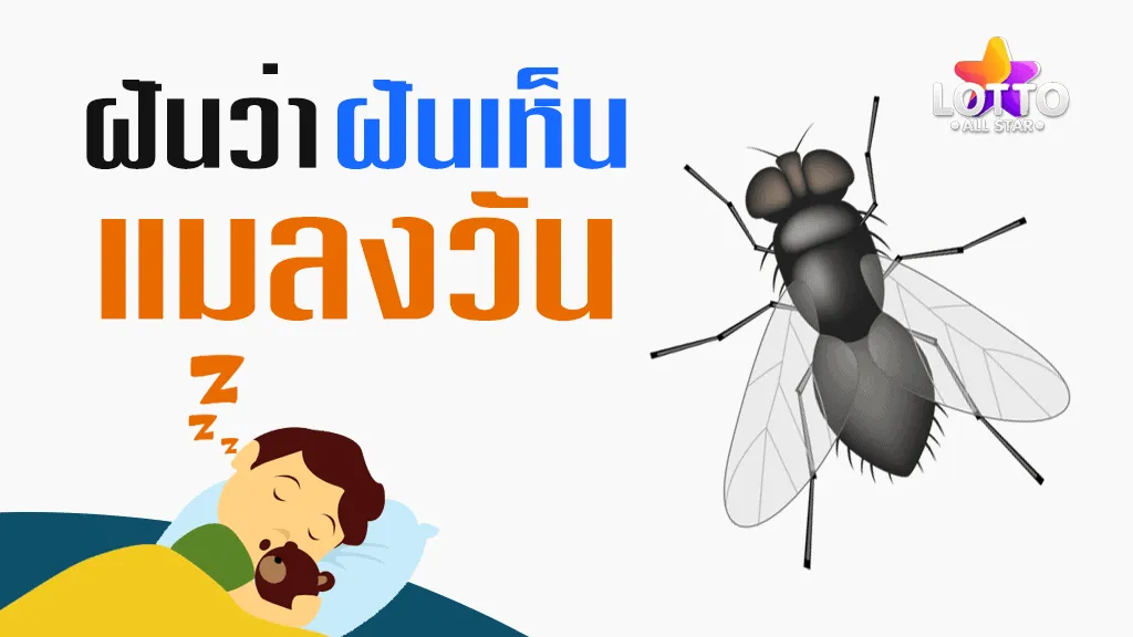 ฝันเห็นแมลงวัน